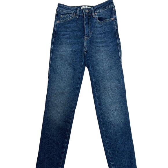 Free People Denim - EUC Free People We The Free “Twenty-Five” Raw Hem Jeans – Size 25